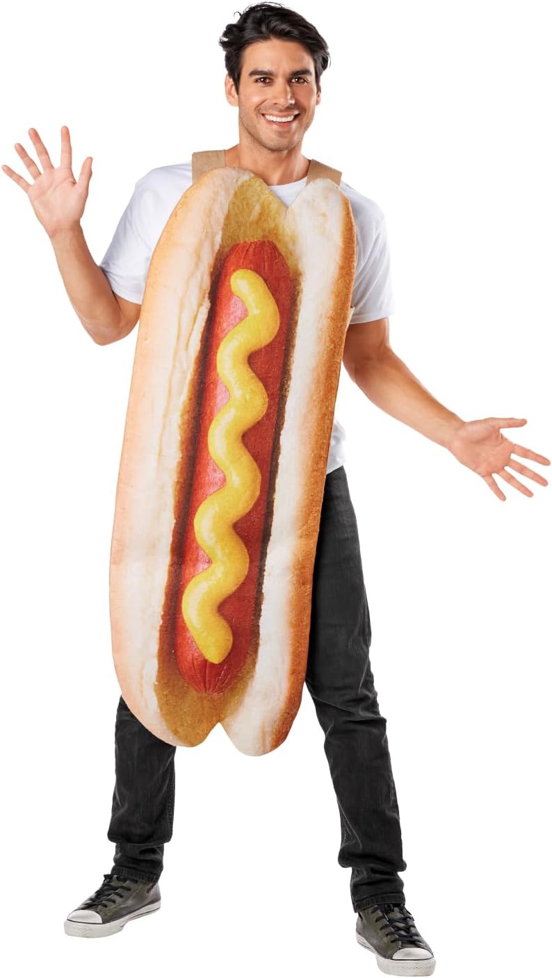 Unnecessary Adult Hot Dog Costume One — WeirdThingsToBuy weird find