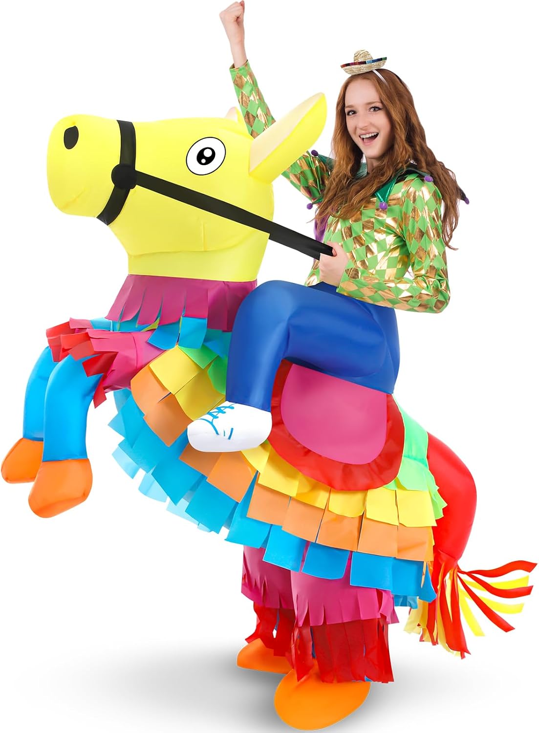 Unnecessary Adult Inflatable pi Ata Costume — WeirdThingsToBuy weird find