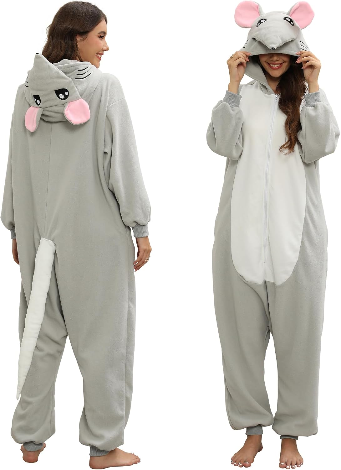 Unnecessary Adult Mouse Costume Rat Onesie — WeirdThingsToBuy weird find