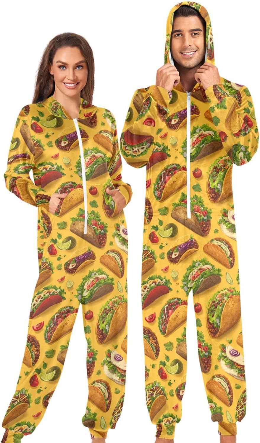 Unnecessary Adult Onesie Pajamas Fast Food — WeirdThingsToBuy weird find