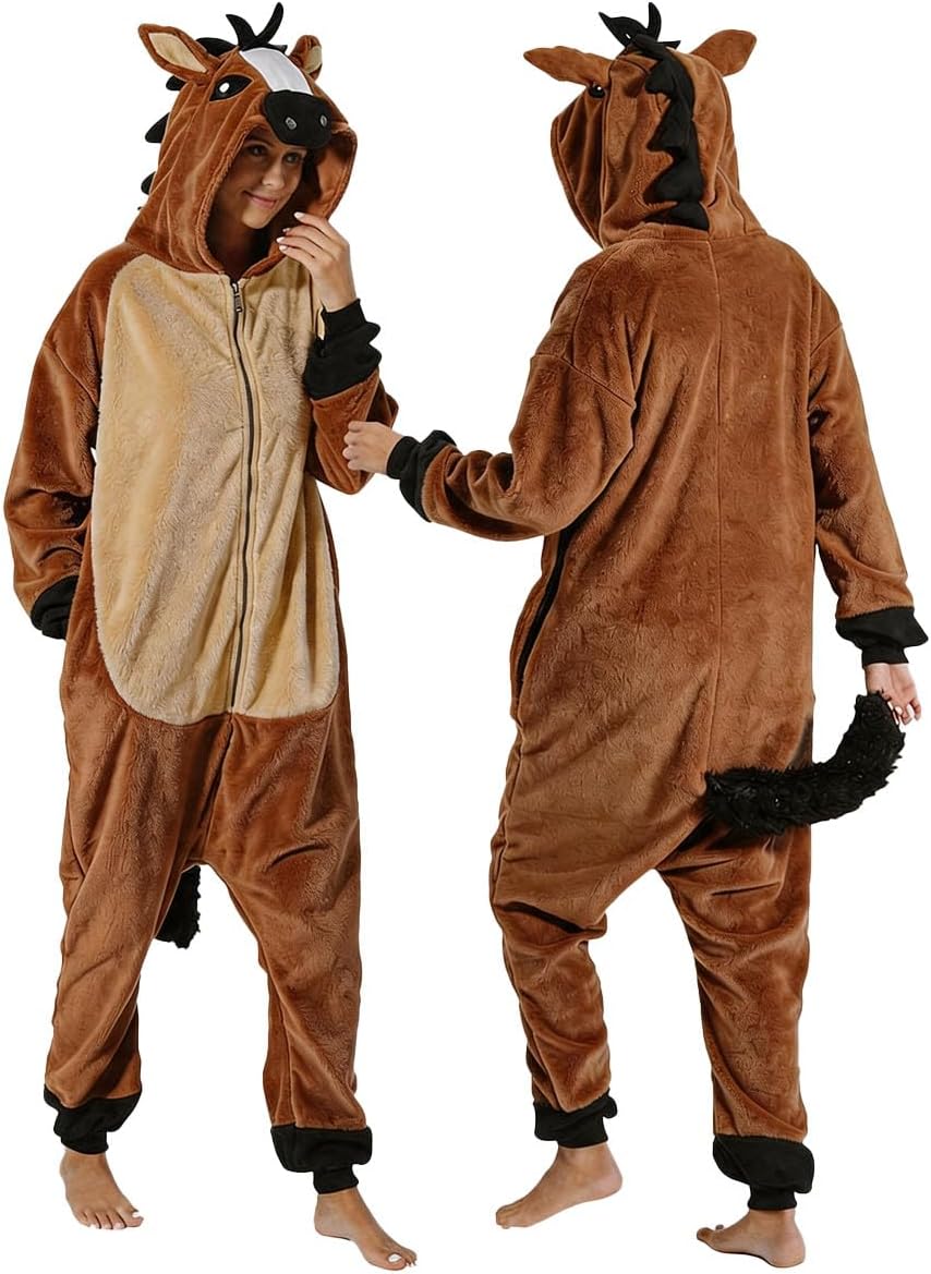 Unnecessary Adult Onesie Pajamas Funny Halloween — WeirdThingsToBuy weird find