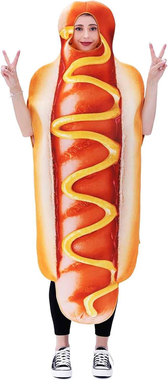 Unnecessary Adults Hot Dog Costume Women — WeirdThingsToBuy weird find