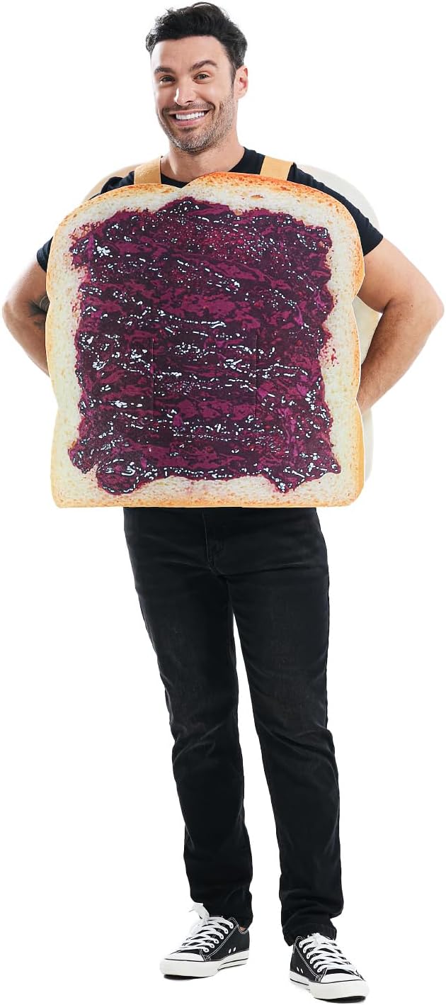 Unnecessary Adults Toast Costume Funny Food — WeirdThingsToBuy weird find