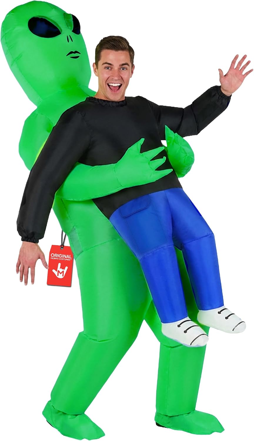 Unnecessary Alien Costume Alien Costume Adult — WeirdThingsToBuy weird find