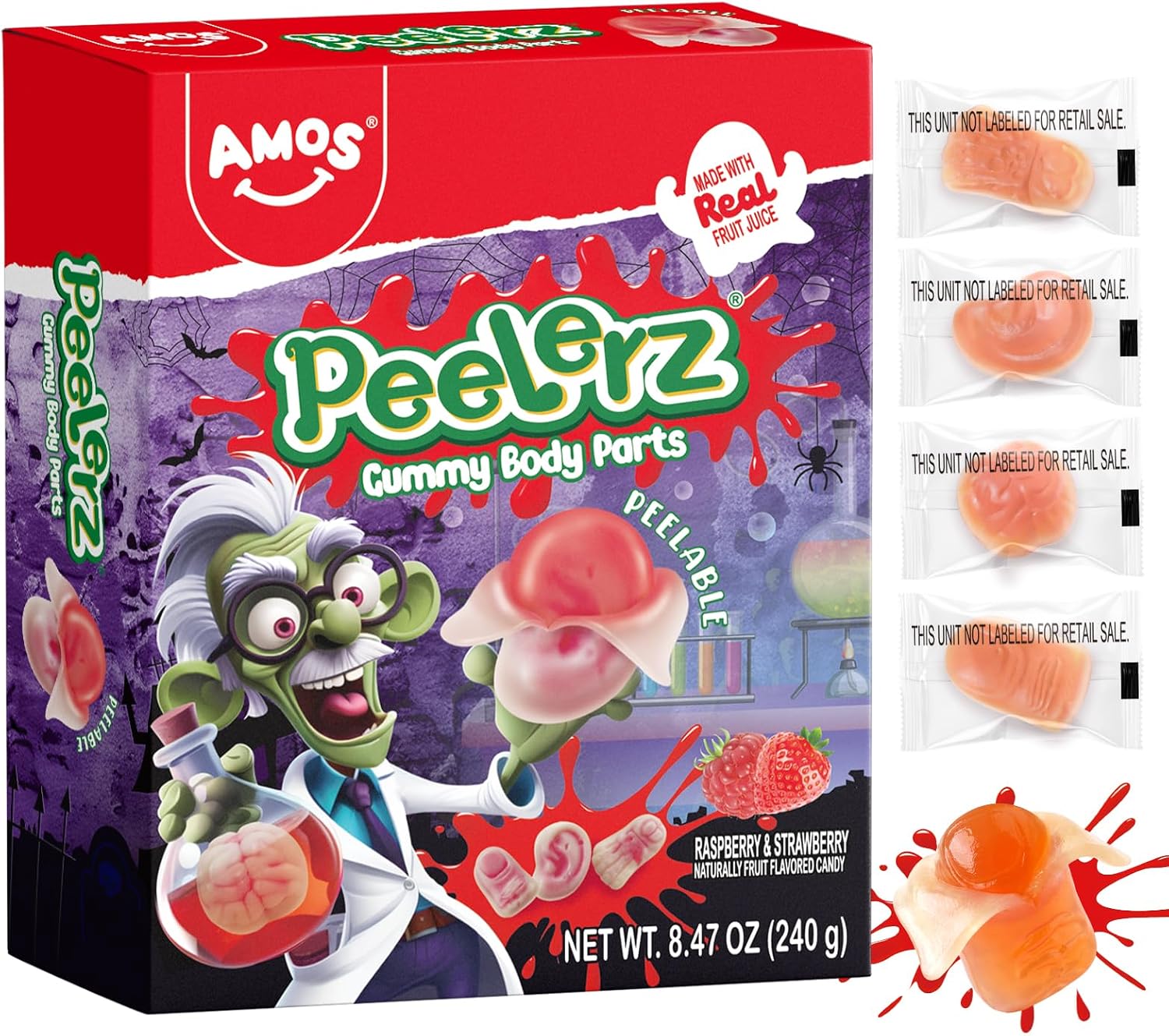 Unnecessary Amos Halloween Peelerz Body Parts — WeirdThingsToBuy weird find