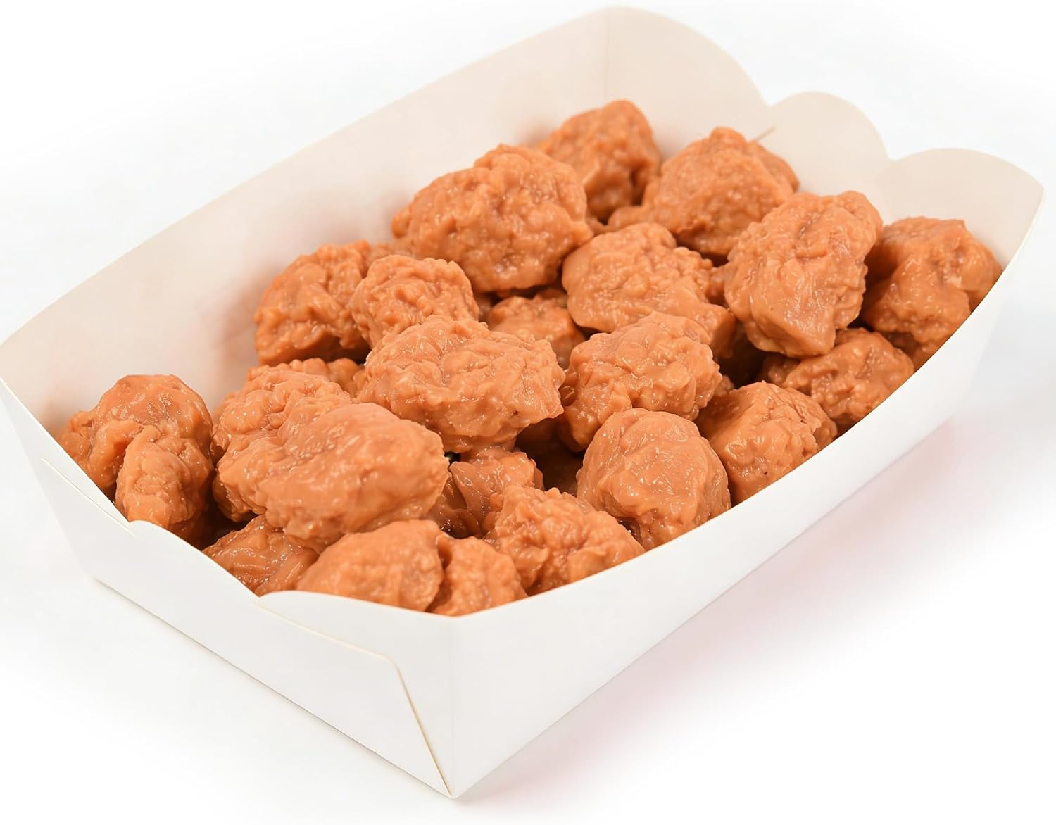 Unnecessary Artificial Popcorn Chicken 20pcs Fake — WeirdThingsToBuy weird find