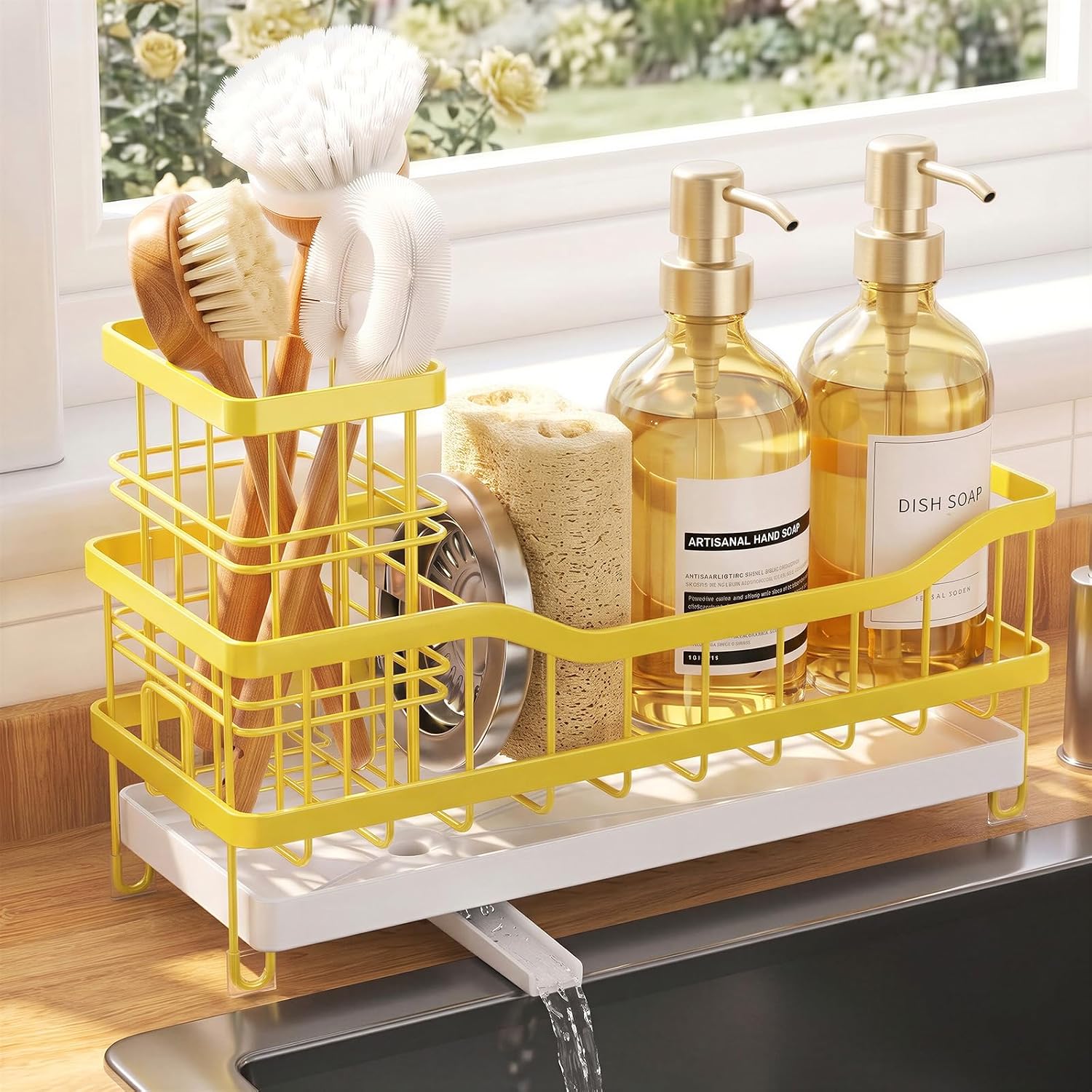 Unnecessary Aurikar Sink Caddy Sponge Holder — WeirdThingsToBuy weird find