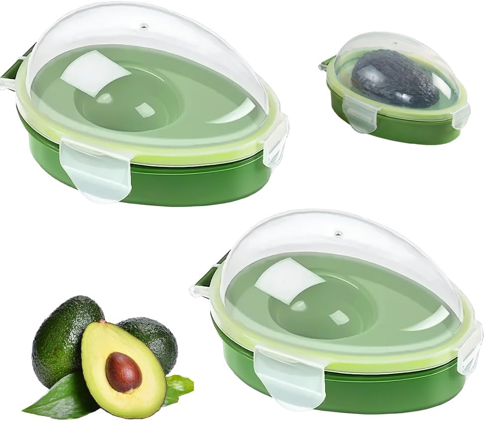 Unnecessary Avocados Saver Keeper Container Fridge — WeirdThingsToBuy weird find