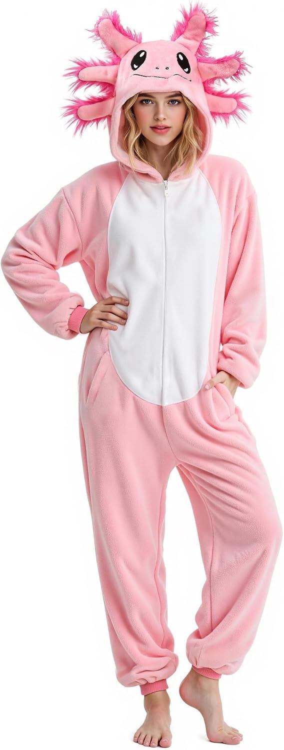 Unnecessary Axolotl Costume Adult Women Animal — WeirdThingsToBuy weird find