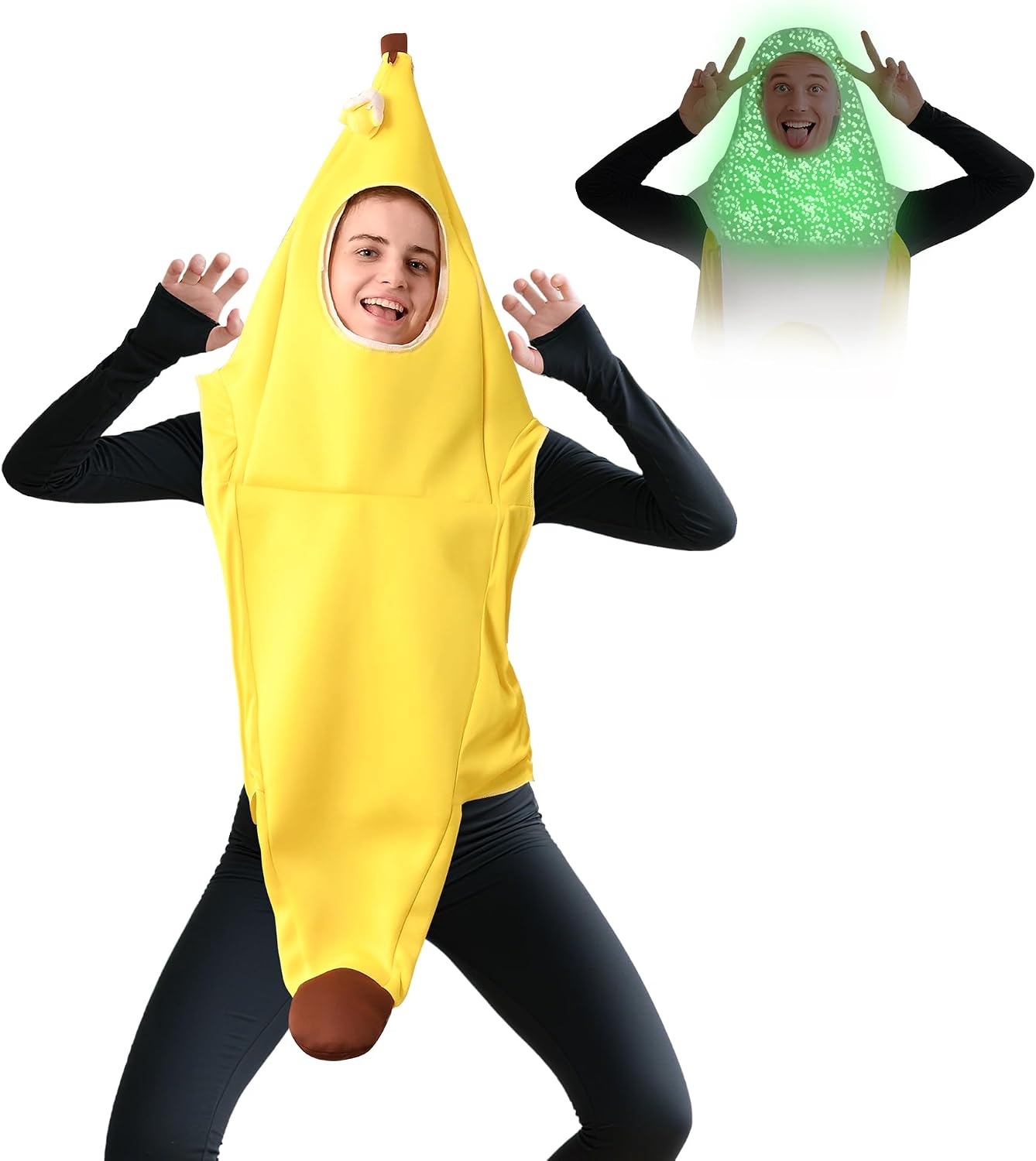 Unnecessary Banana Costume Glow in The — WeirdThingsToBuy weird find