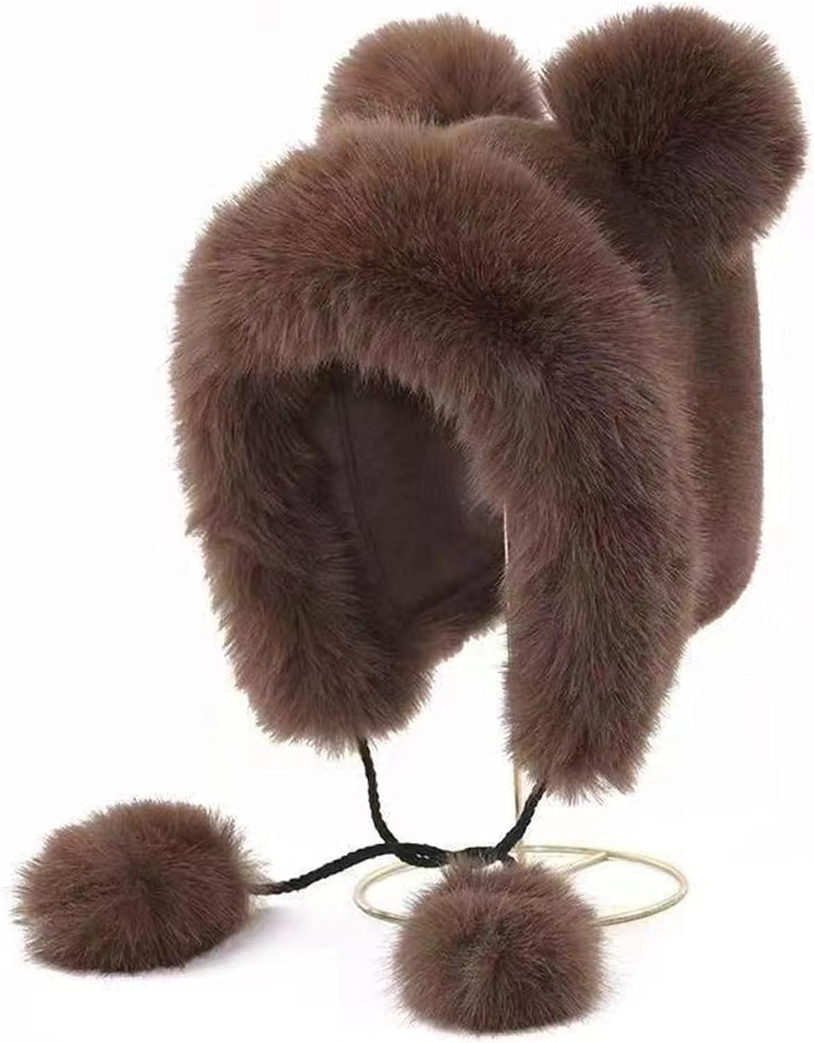 Unnecessary Bear Hat Furry Plush Animal — WeirdThingsToBuy weird find