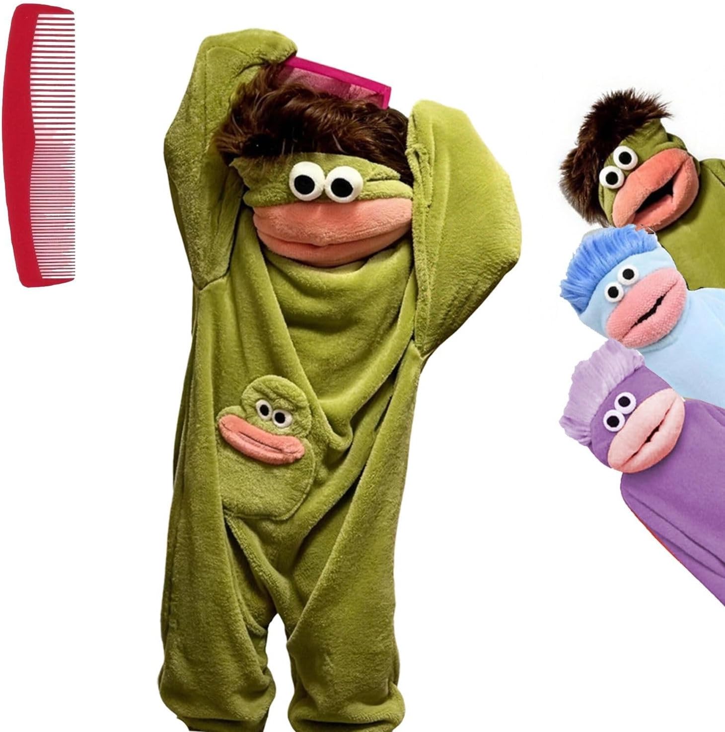 Unnecessary Big Mouth Monster Onesie Adult — WeirdThingsToBuy weird find