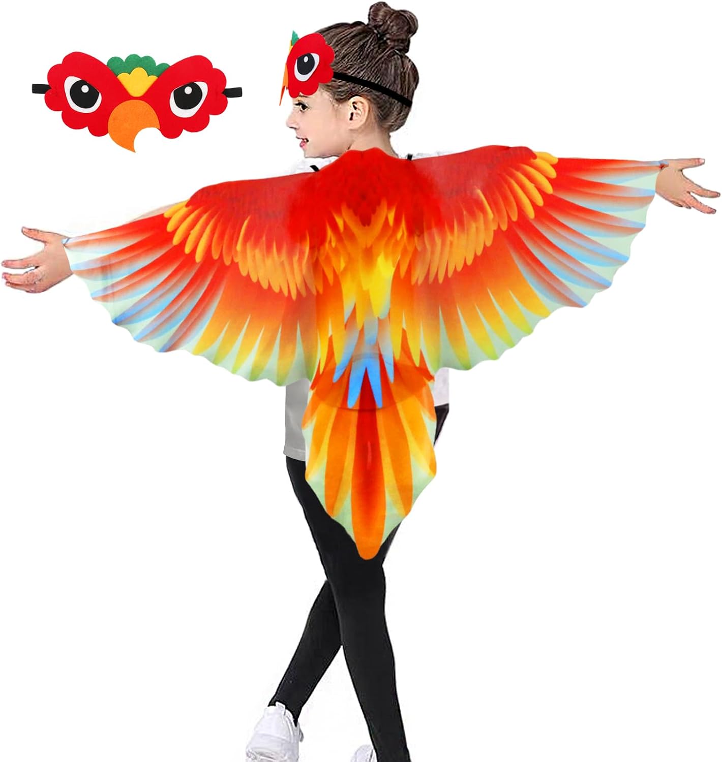 Unnecessary Bird Costume Parrot Wings Kids — WeirdThingsToBuy weird find