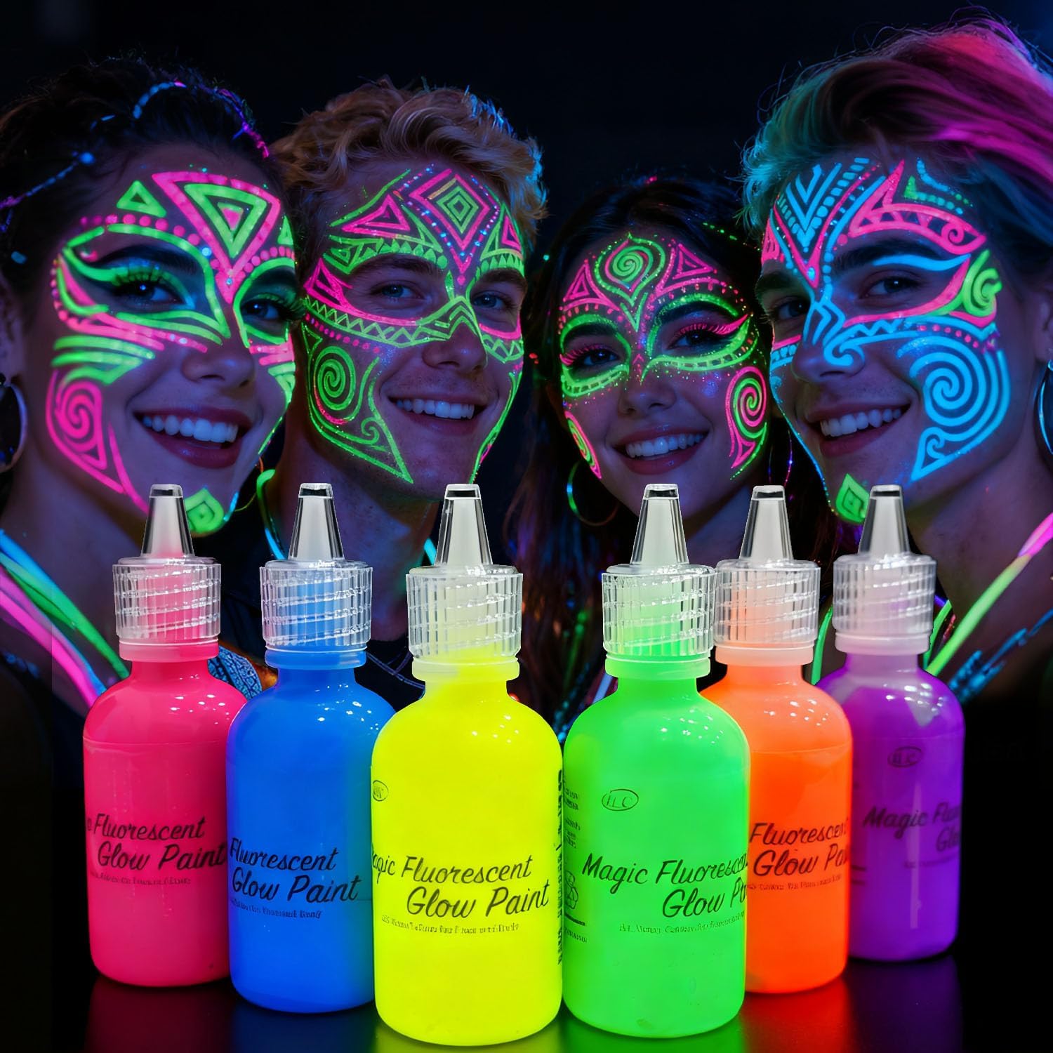 Unnecessary Black Light Body Paint Glow — WeirdThingsToBuy weird find