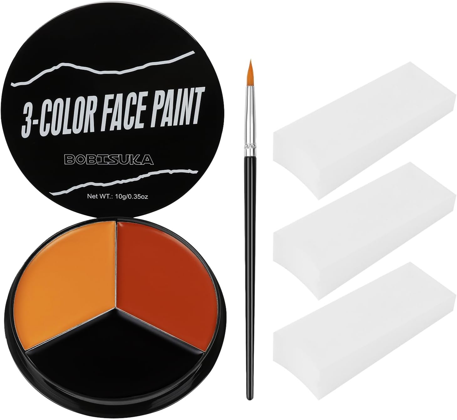 Unnecessary Black Red Orange Face Body — WeirdThingsToBuy weird find