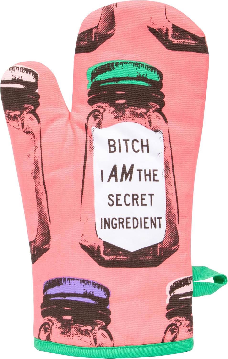 Unnecessary Blue q Oven Mitts — WeirdThingsToBuy weird find