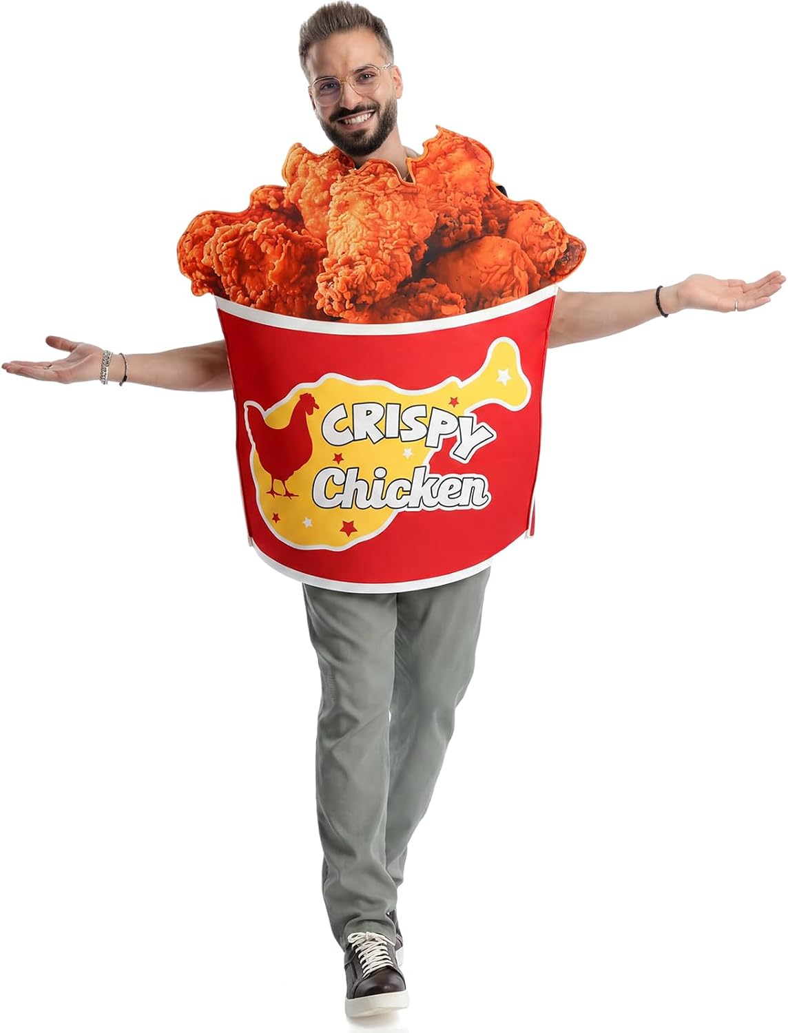 Unnecessary Bucket of Fried Chicken Adult — WeirdThingsToBuy weird find