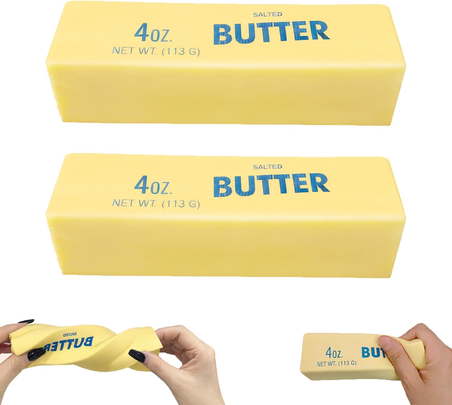 Unnecessary Butter Squishy Stress Relief Toy — WeirdThingsToBuy weird find