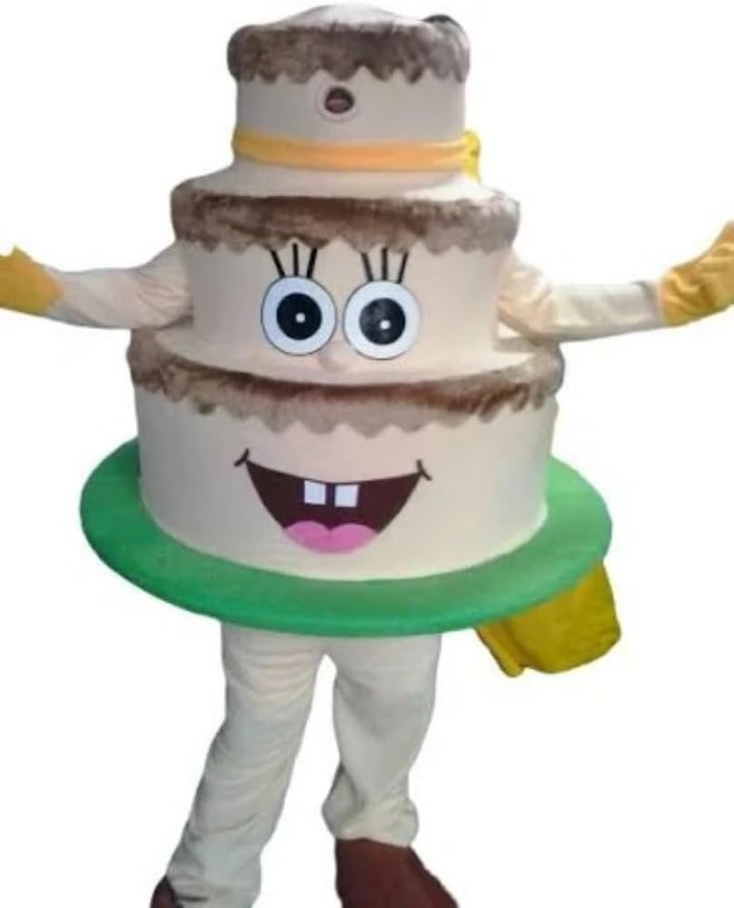 Unnecessary Cake Mascot Costume Adult Size — WeirdThingsToBuy weird find