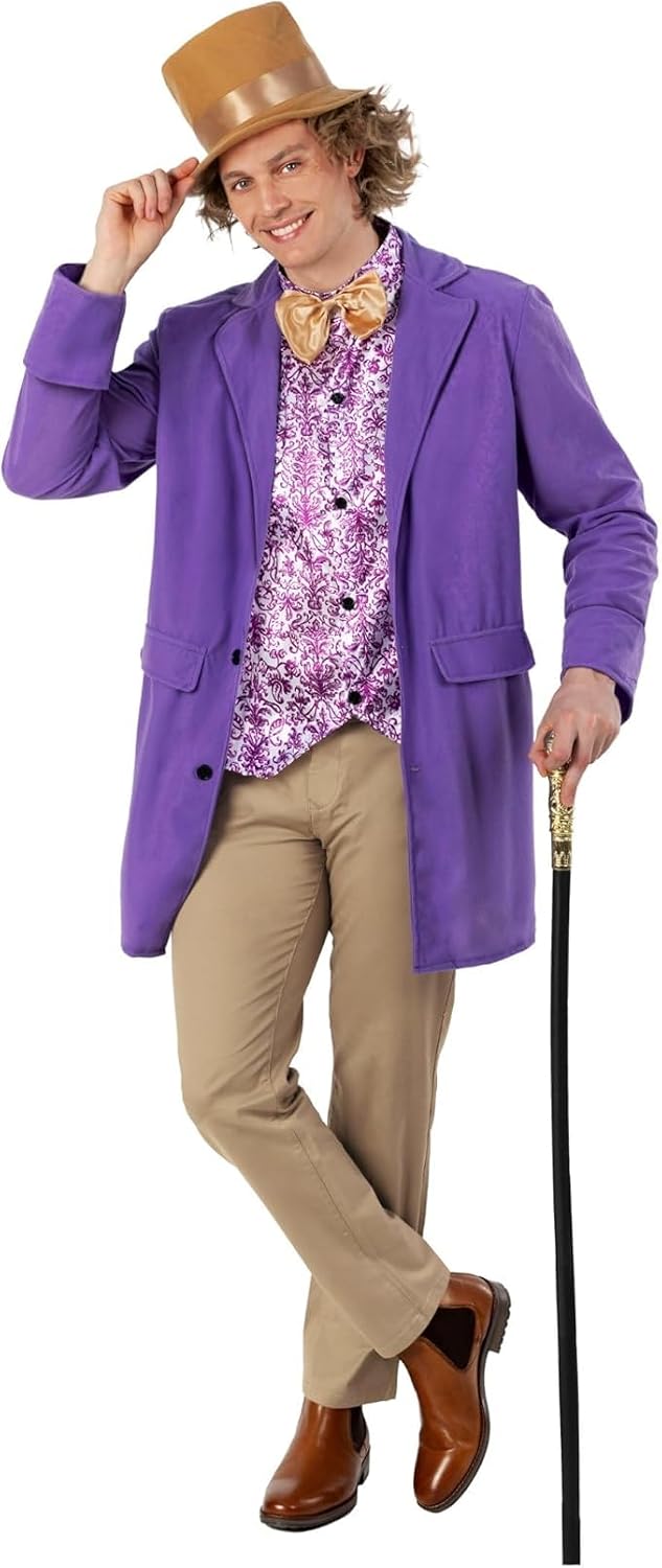 Unnecessary Candy Factory Boss Costume Men — WeirdThingsToBuy weird find