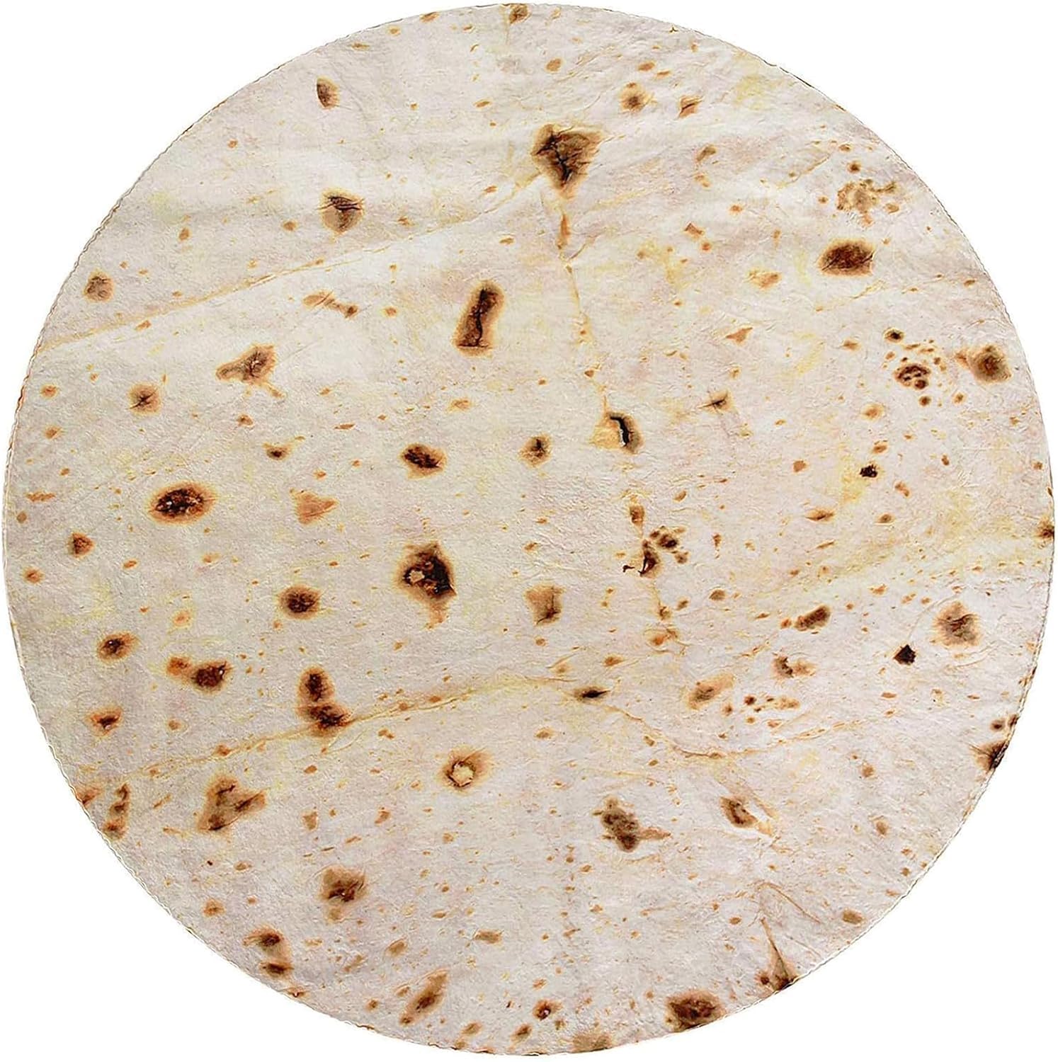 Unnecessary Casofu Burrito Tortilla Throw Blanket — WeirdThingsToBuy weird find