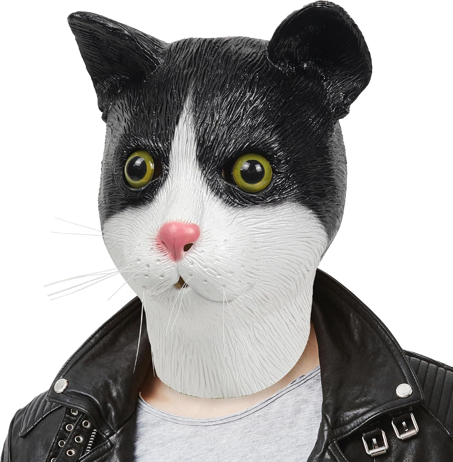Unnecessary Cat Mask Latex Animal Full — WeirdThingsToBuy weird find