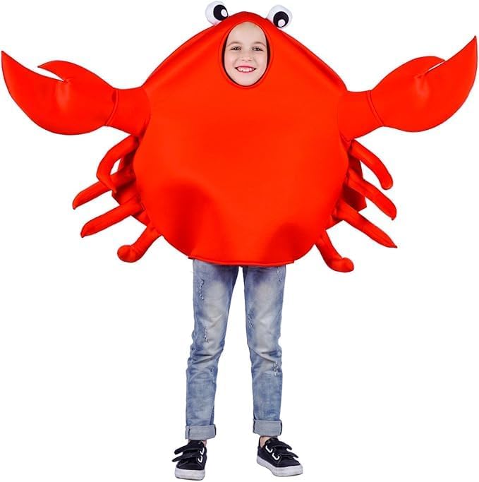 Unnecessary Child's Unisex King Crab Costume — WeirdThingsToBuy weird find