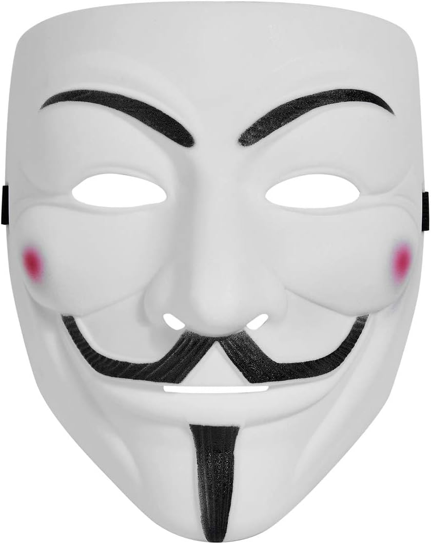 Unnecessary Costume Mask White Halloween Cosplay — WeirdThingsToBuy weird find