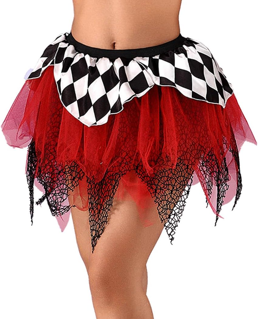 Unnecessary Costume Tutu Skirt Red Black — WeirdThingsToBuy weird find