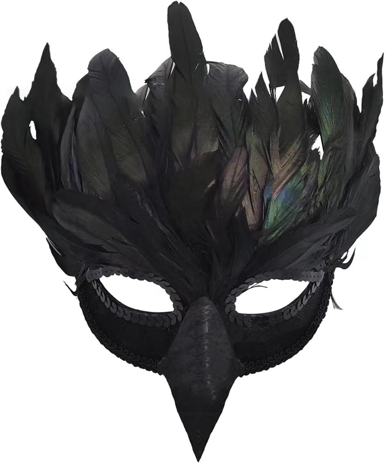 Unnecessary Crow Mask 6 3x11 8in — WeirdThingsToBuy weird find