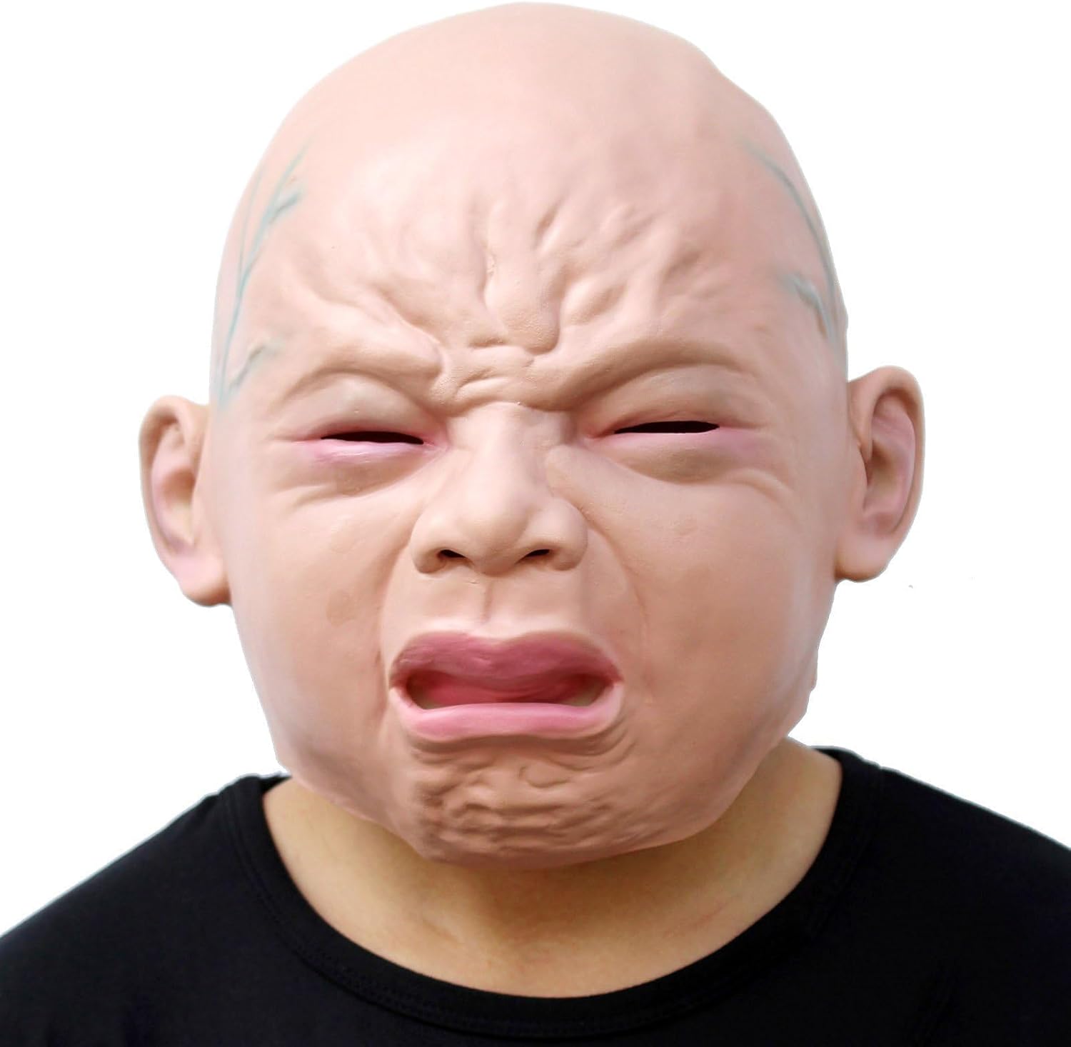 Unnecessary Crying Face Mask Character Costume — WeirdThingsToBuy weird find