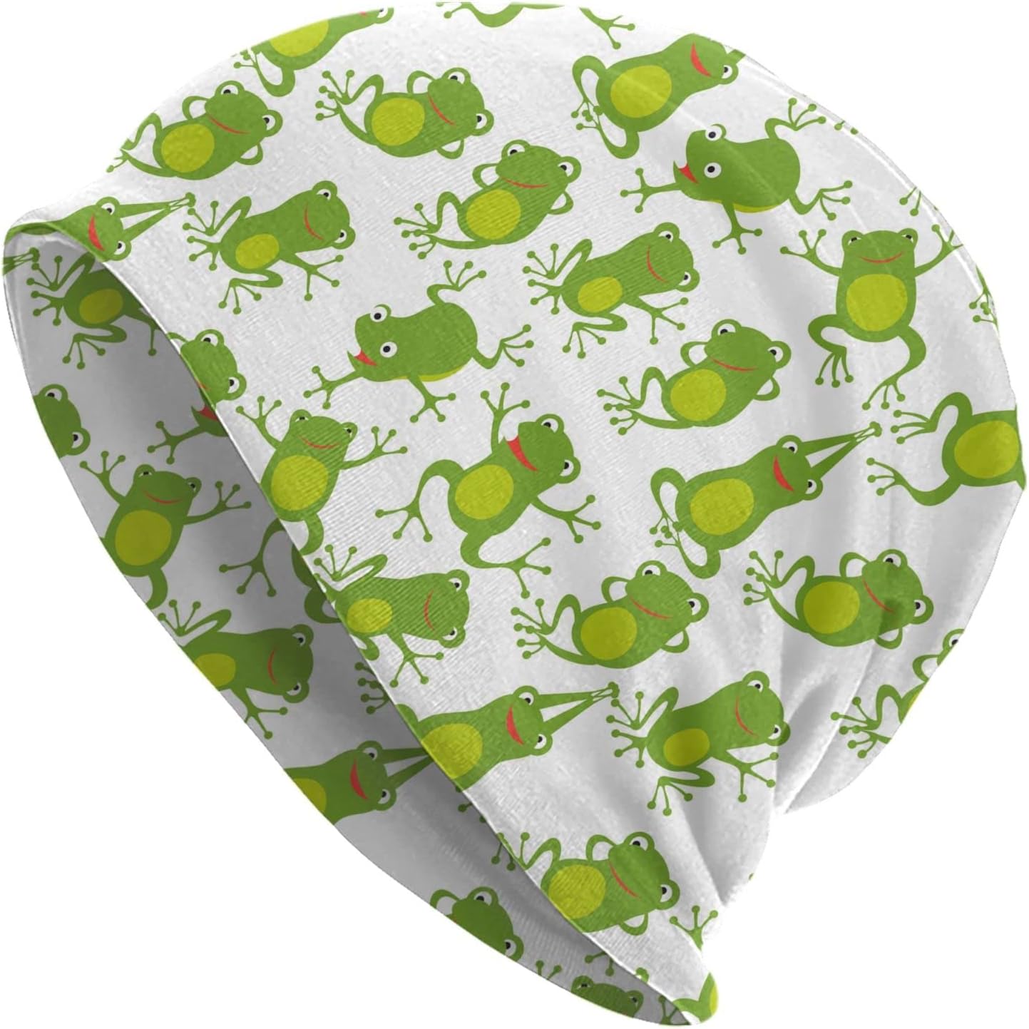 Unnecessary Cute Frog Beanie Chemo Hat — WeirdThingsToBuy weird find
