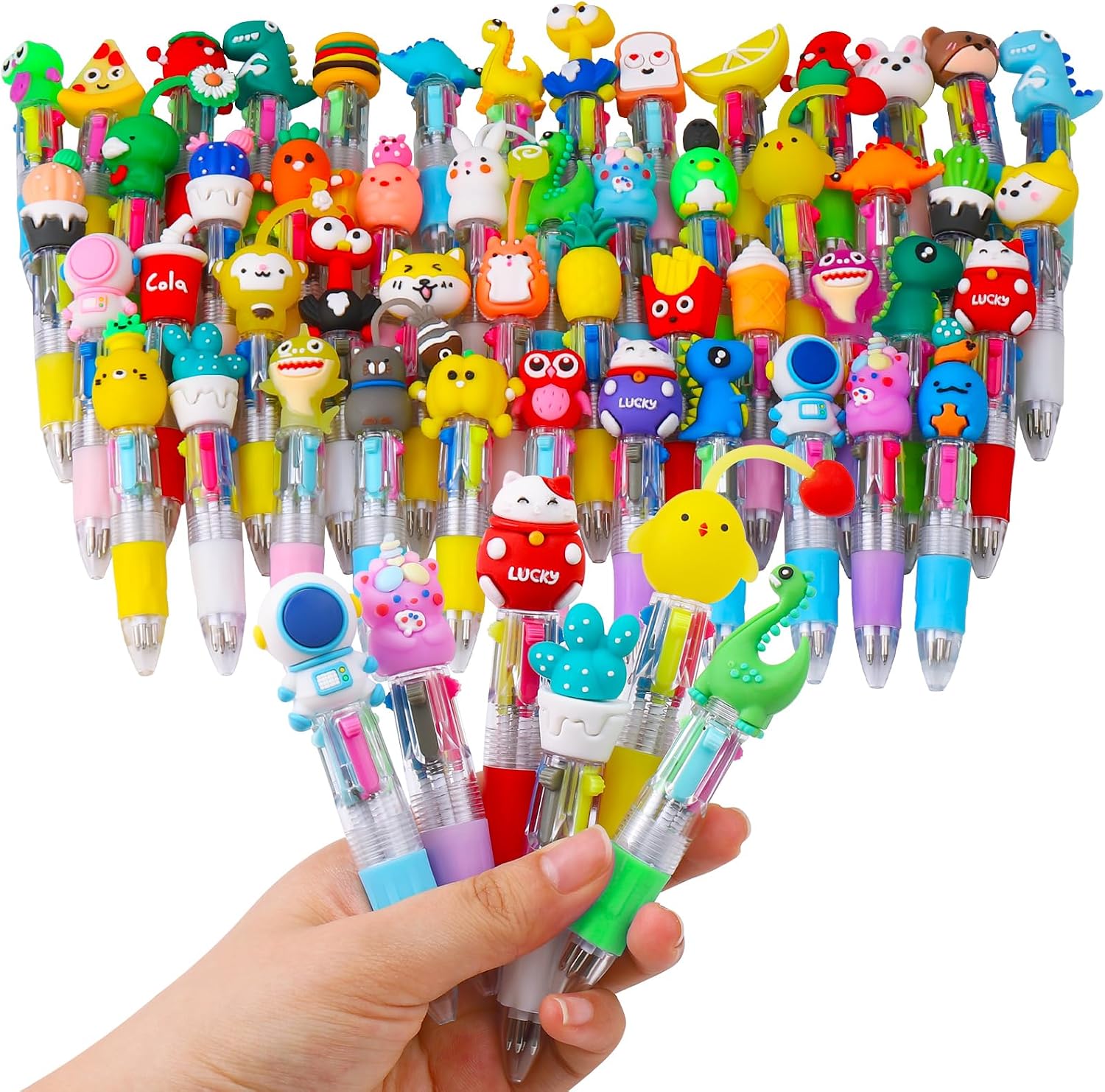 Unnecessary Czwz 50pcs Mini Multicolor Pens — WeirdThingsToBuy weird find