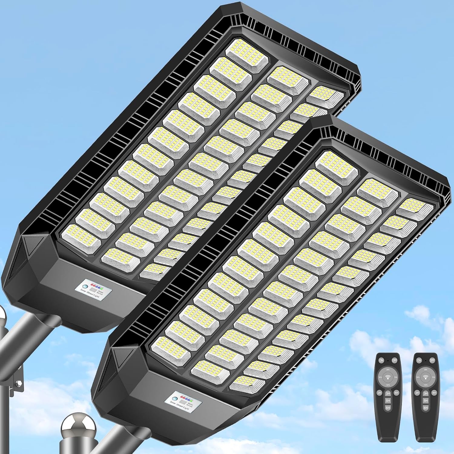 Unnecessary Deepn Upgrade12000w Solar Street Lights — WeirdThingsToBuy weird find