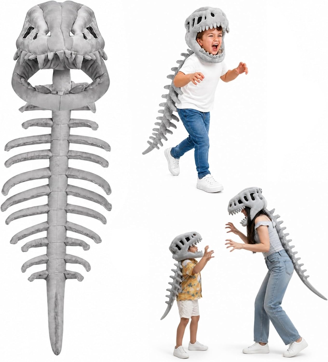 Unnecessary Dinosaur Skeleton Costume Dino Costume — WeirdThingsToBuy weird find