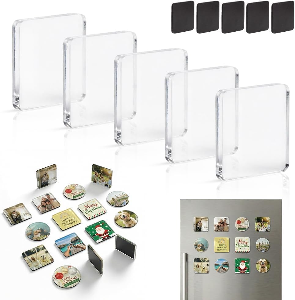 Unnecessary Diy Clear Acrylic Fridge Magnet — WeirdThingsToBuy weird find