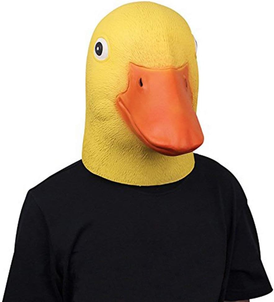 Unnecessary Duck Head Mask Adult Halloween — WeirdThingsToBuy weird find