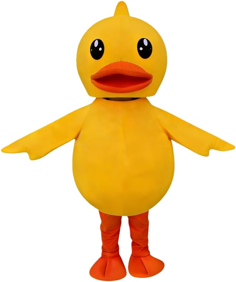 Unnecessary Duck Mascot Costume Yellow Duck — WeirdThingsToBuy weird find