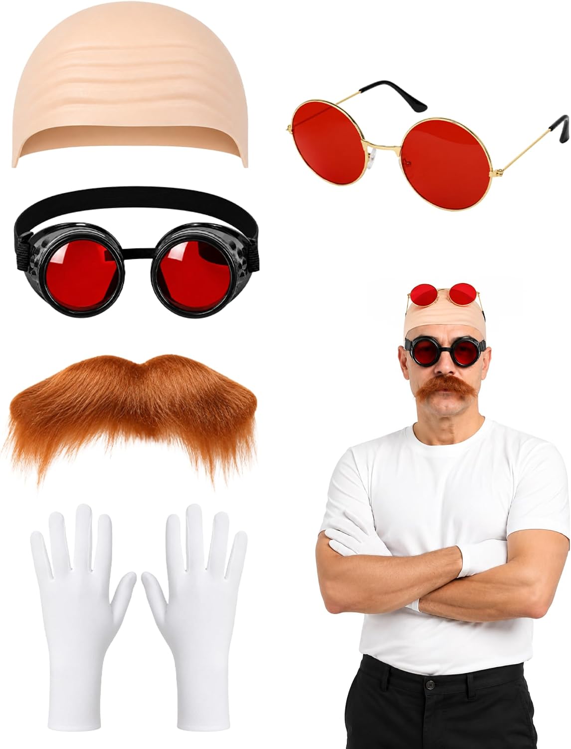 Unnecessary Egg Costume dr Villain 5pcs — WeirdThingsToBuy weird find
