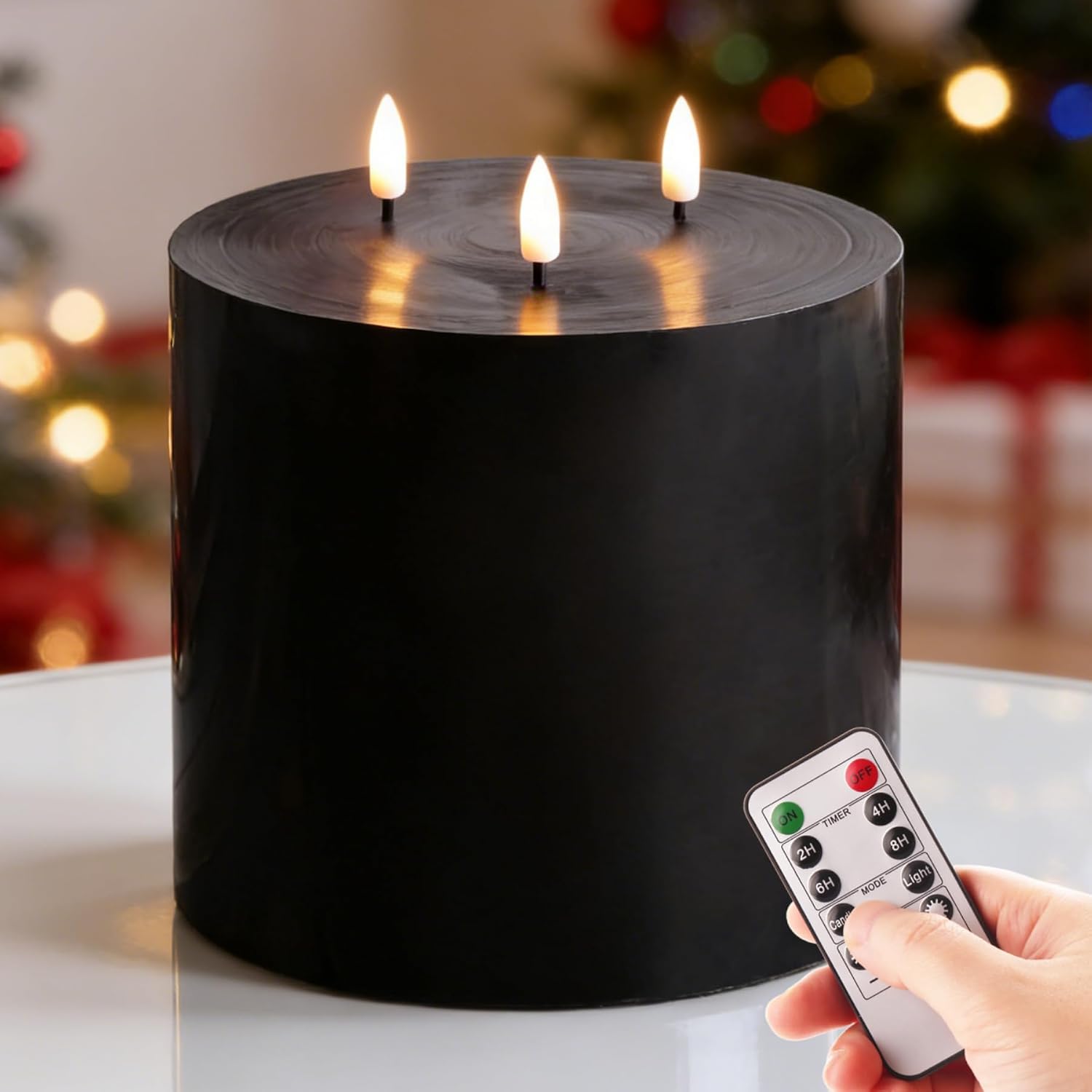 Unnecessary Eywamage 3 Wick Black Large — WeirdThingsToBuy weird find