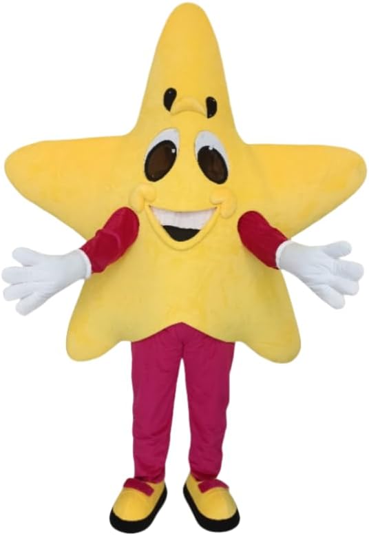 Unnecessary Five Star Mascot Costume Adult — WeirdThingsToBuy weird find