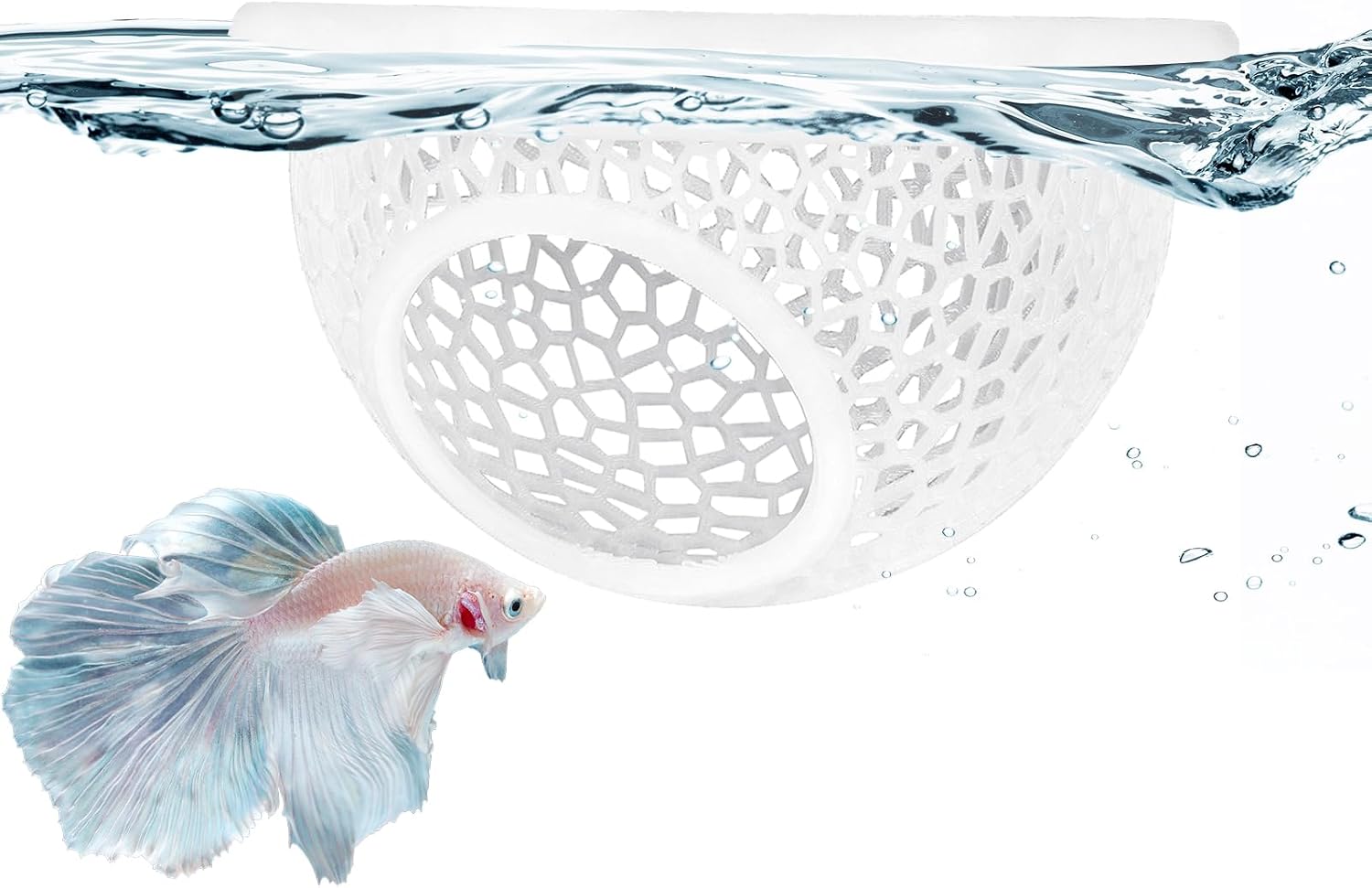 Unnecessary Floating Betta Hide Shrimp Cave — WeirdThingsToBuy weird find