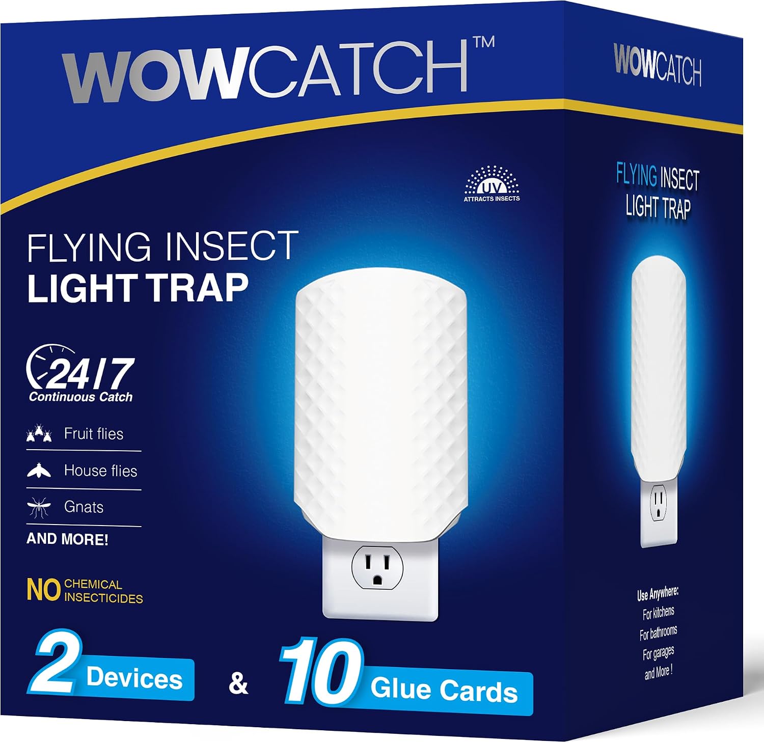 Unnecessary Flying Insect Trap Indoors Plug — WeirdThingsToBuy weird find