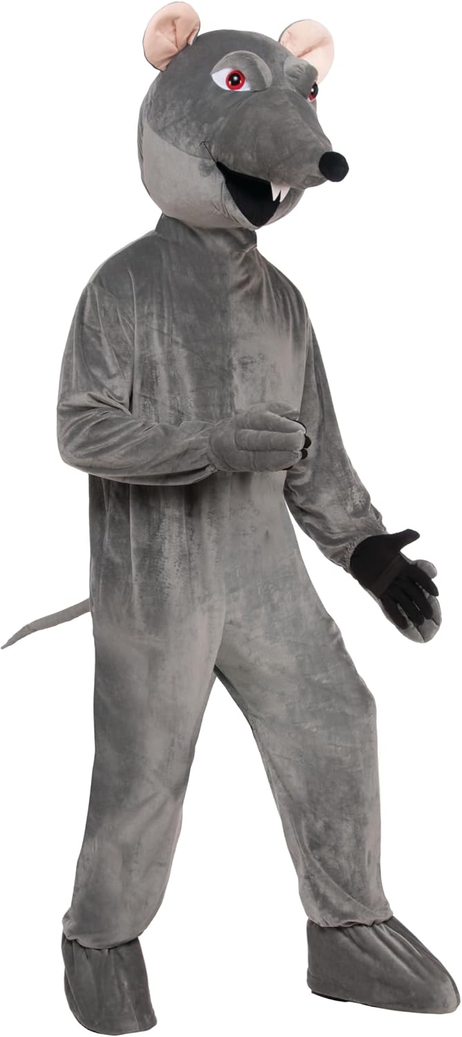 Unnecessary Forum Men's Deluxe Plush Rat — WeirdThingsToBuy weird find