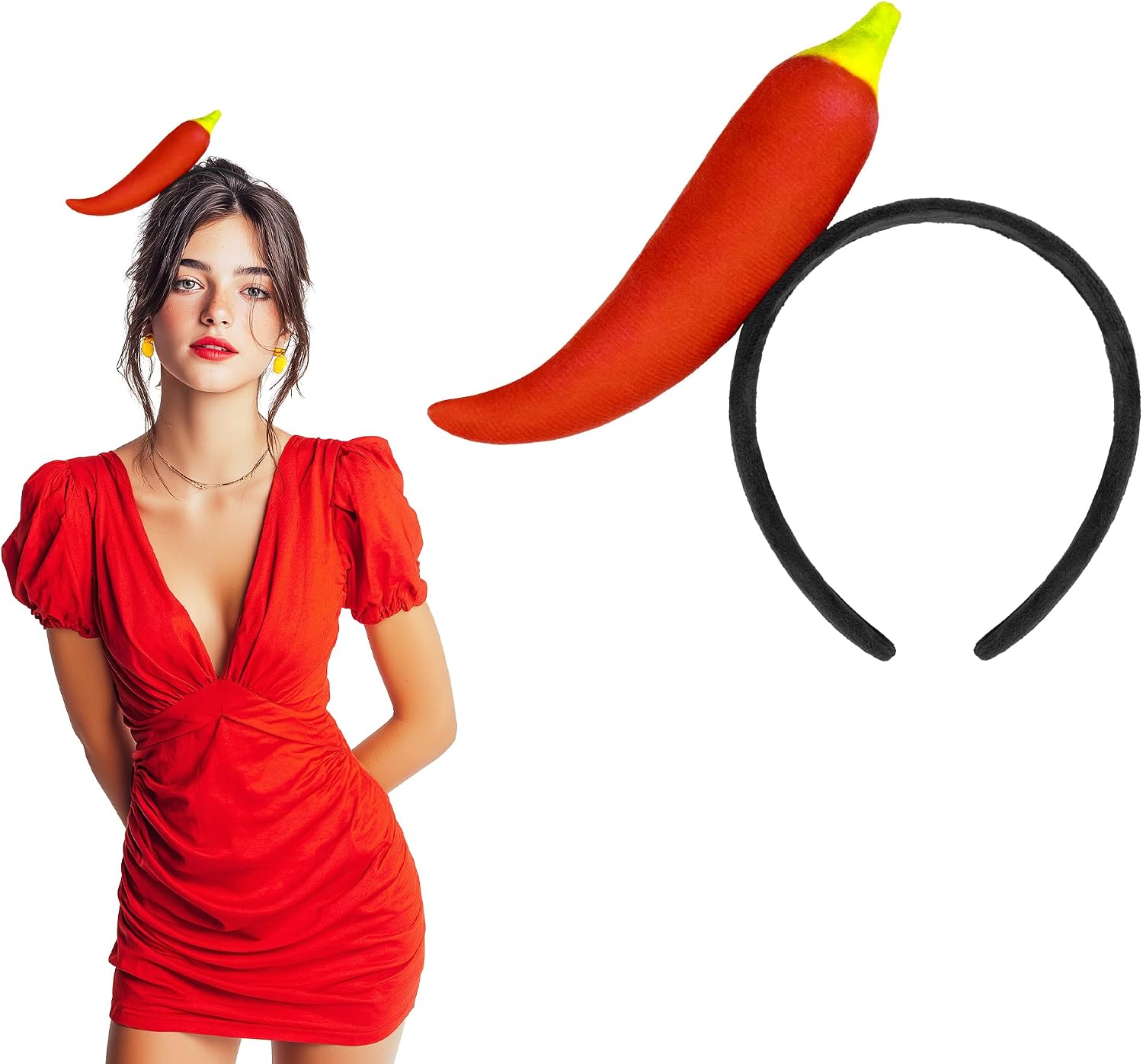 Unnecessary Fruits Headband Halloween Costume Adult — WeirdThingsToBuy weird find