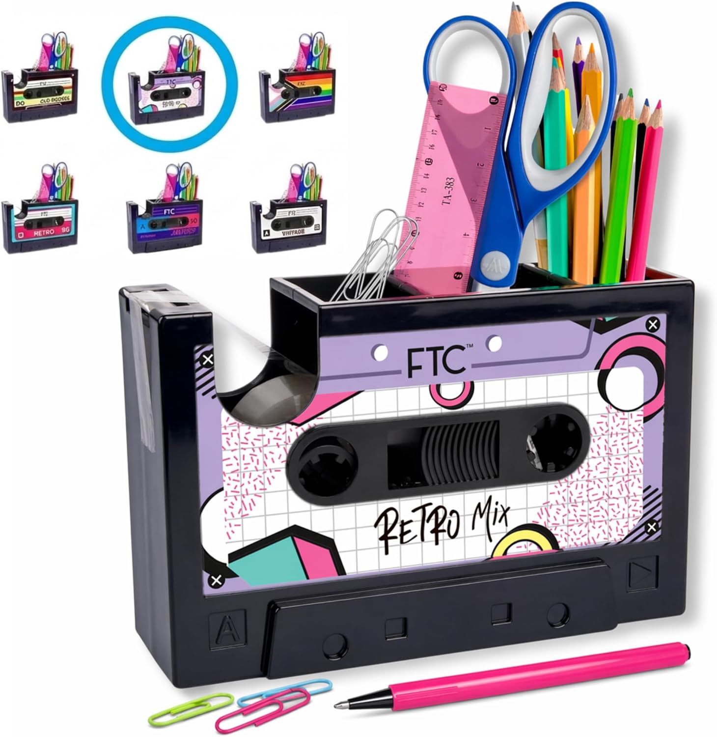 Unnecessary Ftc Cassette Tape Dispenser Retro — WeirdThingsToBuy weird find