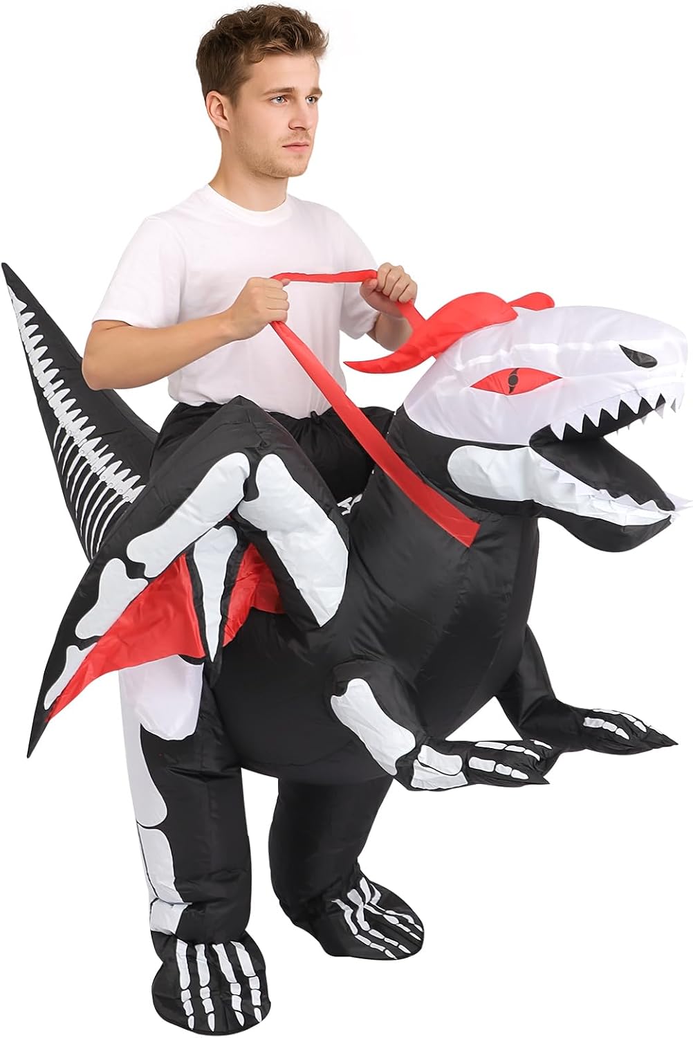 Unnecessary Funny Blow up Skeleton Unicorn — WeirdThingsToBuy weird find