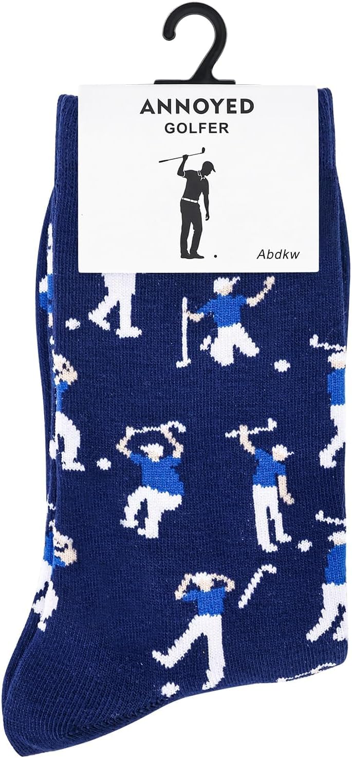 Unnecessary Funny Golf Socks Men Dad — WeirdThingsToBuy weird find