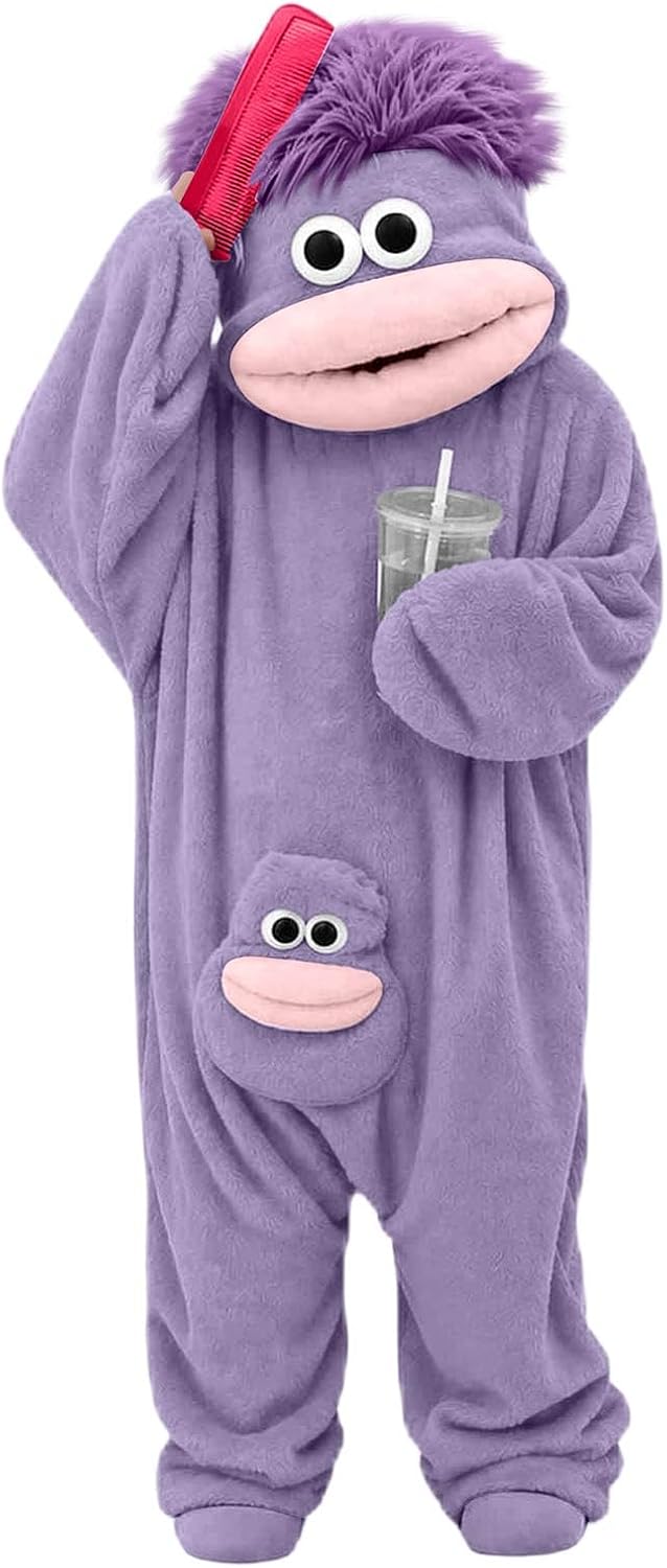 Unnecessary Funny Monster Onesie Costume Adults — WeirdThingsToBuy weird find