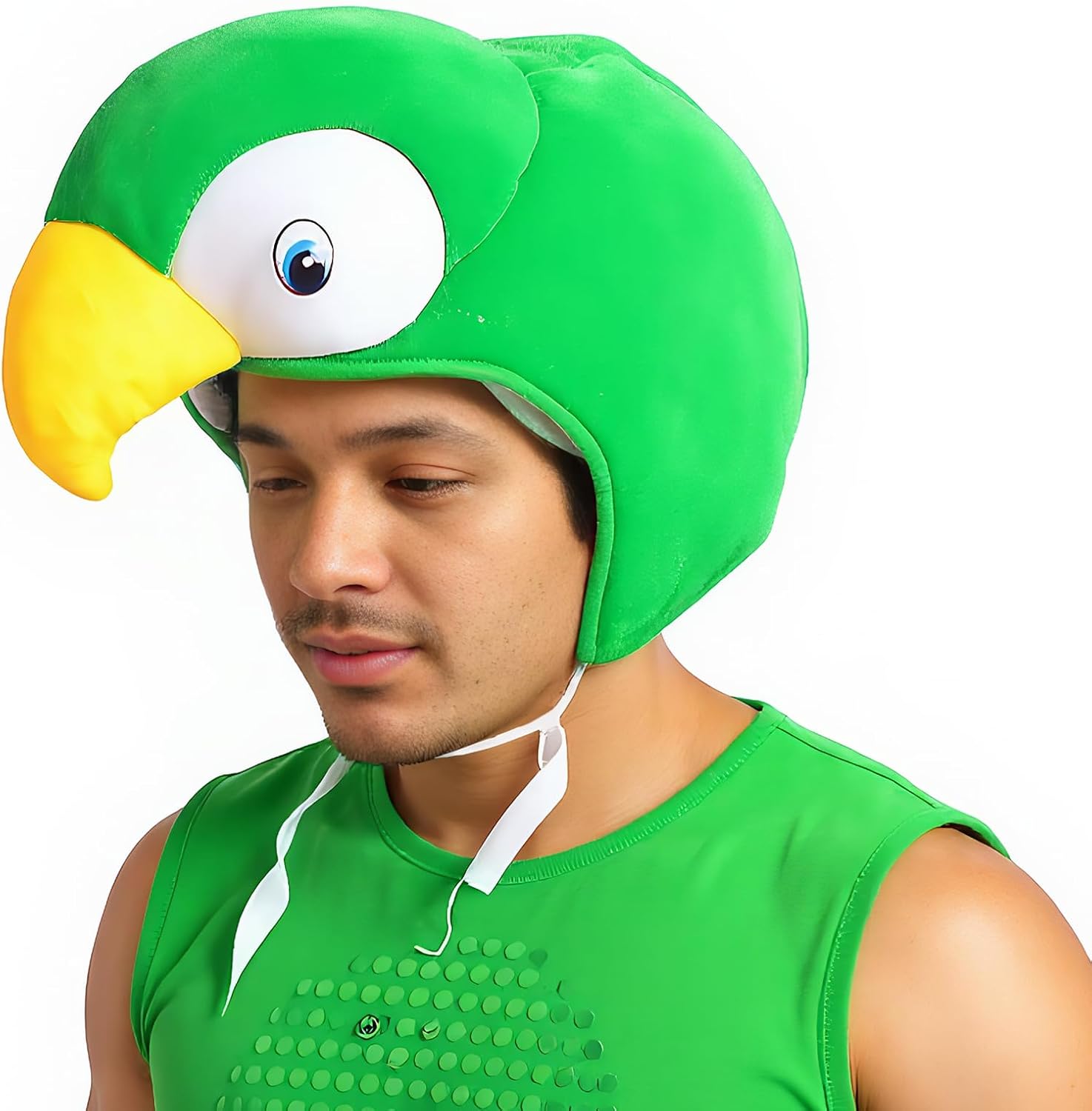 Unnecessary Funny Plush Parrot Hat 3d — WeirdThingsToBuy weird find
